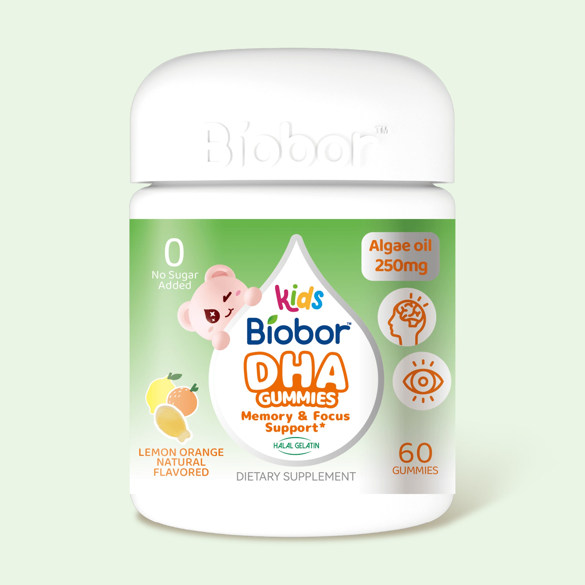 Жевательные пастилки Biobor DHA для детей