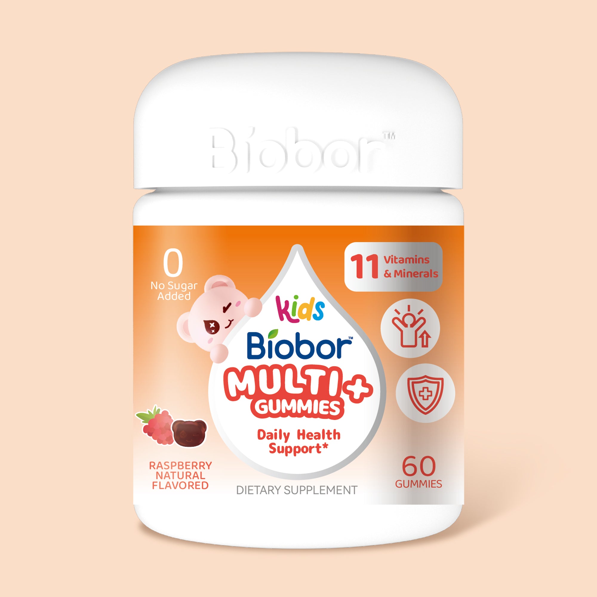 Biobor Multi+ без сахара для детей